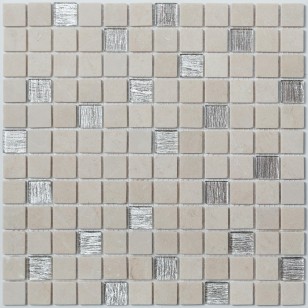 Мозаика NSmosaic Stone Series камень матовый 2.3x2.3 29.8x29.8 K-755