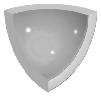 Уголок Pool Tile Radial Internal Corner Grey Smooth