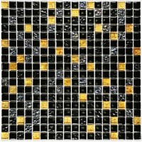 Стеклянная мозаика Bonaparte Classik Night 1.5x1.5 30x30