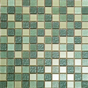 Мозаика Pixmosaic Glass Зеленая 2.3x2.3 30x30 F40.47.52