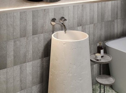 Керамогранит Geotiles Terracotta Grey 7x28