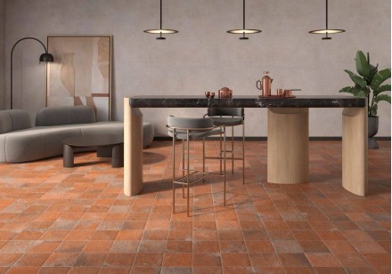 Керамогранит Geotiles Terracotta White Old 7.28