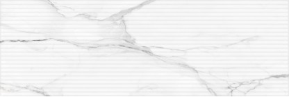 Плитка Gracia Ceramica Fjord Marble Gloss White белый 02 30х90 настенная 010100001301