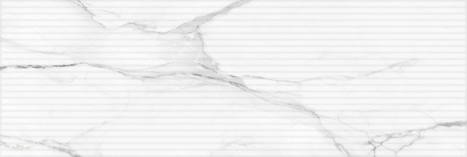 Плитка Gracia Ceramica Fjord Marble Gloss White белый 02 30х90 настенная 010100001301