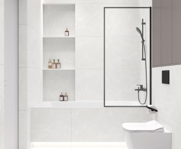 Керамогранит Ceradim Stone Cool White Белый Полированный 60x60