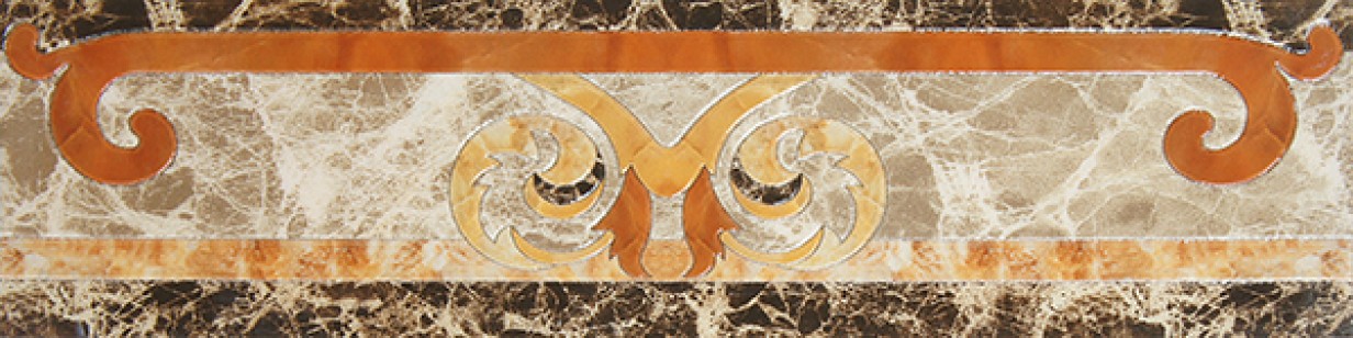Бордюр Infinity Ceramic Tiles Dell Imperatore Cenefa Light 15x60