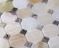 Мозаика Art and Natura Ceramica Octagon Pattern Bianco Carrara Nero Marquina 30.5x30.5