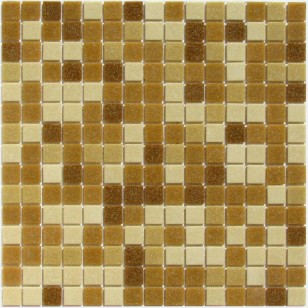 Стеклянная мозаика Bonaparte Aqua 300 на бумаге 2x2 32.7x32.7