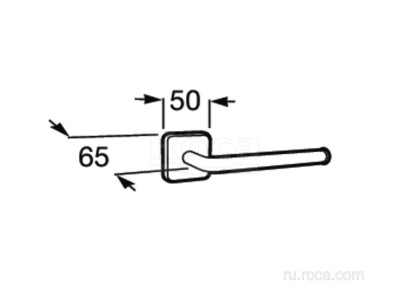Держатель для туалетной бумаги Roca Victoria 6.5x18.1x5 816663001
