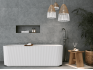 Керамогранит NT Ceramic Argillite Stonewall Graphite Punch Granulla 60x120 NTT99621PG