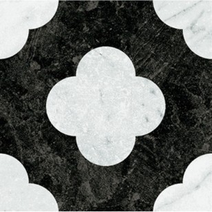 Dandy Pin Black White