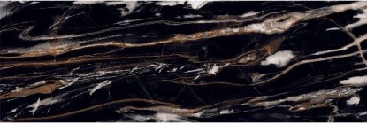 Керамогранит Staro Slab Polished Black Desir 80x240