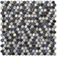 Мозаика Moreroom Stone Stamping Aluminum Mix 30.3x30.3 S032
