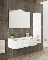 Колонна Cezares Lecce 30x22x140 Bianco Laccato Opaco LCCL140.601