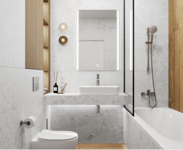 Керамогранит Laparet Emperador Blanco Светло-серый Матовый Карвинг 60x60