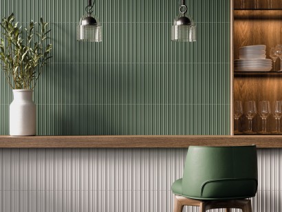 Плитка Harmony Rainbow Green 5x25 41738