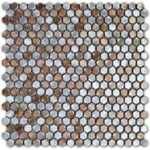 Мозаика Moreroom Stone Stamping Aluminum Mix 30.3x30.3 S033