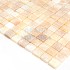 Мозаика Art and Natura Ceramica Marble Mosaic Onix Miele 1.5x1.5 30.5x30.5