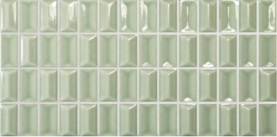 Плитка WOW 3d Bars Diamond Jade Gloss 12.5x25 настенная 135541