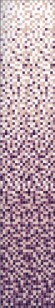 Мозаика NSmosaic Econom Series стекло сиреневый сетка 2x2 32.7x32.7 COV05