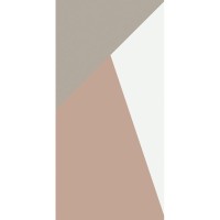 Декор Italgraniti Nuances Triangolo Cipria Decoro A 120x280 NUT2XPADA