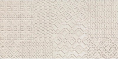 Декор Ceramiche Piemme Castlestone Inciso White Ret 30x60 00282