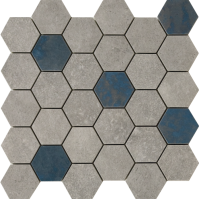 Керамогранит Peronda Grunge Grey Hexa As 28.3x29.4 3799527958