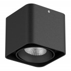 Светильник Lightstar Monocco точечный накладной декоративный со встроенными светодиодами черный 052317