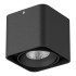 Светильник Lightstar Monocco точечный накладной декоративный со встроенными светодиодами черный 052317