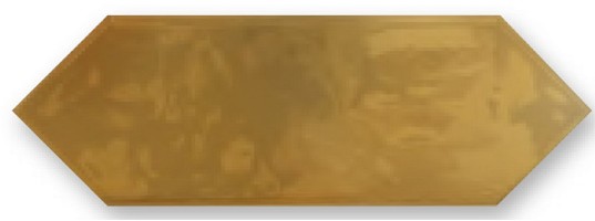 Плитка Monopole Ceramica Cupidon Gold Liso 10x30 настенная