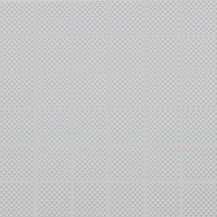 Мозаика Rako Color Two светло-серая матовая рельефная 5x5 30x30 GRS05612