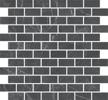 Декор Kerama Marazzi Буонарроти Серый Темный Мозаичный Матовый 30x32 MM13106T