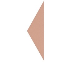 Керамогранит Etruria Design Hex Triangolo Rosa 4.3x15 HEXT15X4.3-RS