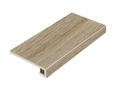Travertino Silver Scalino Frontale