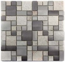 Мозаика Moreroom Stone Mashup Stone Aluminum 30x30 AG175