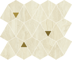 Мозаика Italon Charme Advance Alabastro Vertex 25.8x30 600110000942