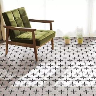 Керамогранит Monopole Ceramica Stella White 18.7x18.7 002661