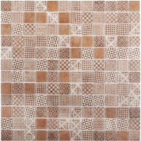 Стеклянная мозаика Vidrepur Born Brown 31.7x31.7