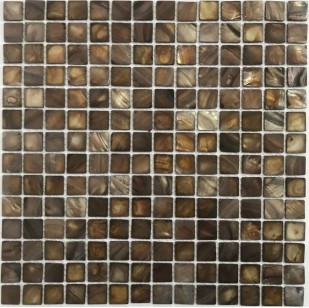 Мозаика Спектр-М Перламутр Из Стекла На Сетке 30.5x30.5 R10-161