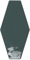 Плитка Ape Ceramica Harlequin Dark Green 10x20 настенная