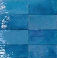 Плитка ABK Ceramiche Poetry Colors Blue N 7.5x15 настенная PF60011531