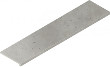 Ступень Italon Avantgarde Silver Scalino Angolare DX Угловая Правая 33x120 620070002769