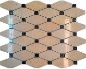 Мозаика Спектр-М Натуральный Камень На Сетке 29.5x34 М20-213Р