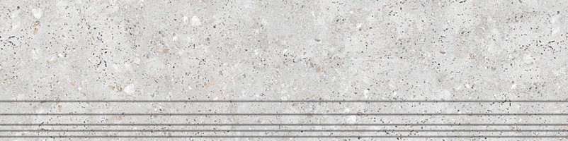 Ступень ProGRES Ceramica Sand светло-серый, глазурованная граниль 30x120 GNR12030429-GM