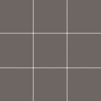 Мозаика Rako Taurus Color темно-серая 10x10 TAA12007