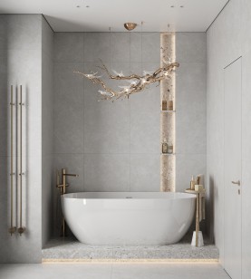 Керамогранит Creanza Gliato Terrazzo Solido 60x120 SL1001-A