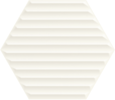 Плитка Paradyz Woodskin Bianco Heksagon Struktura B 17.1x19.8 настенная