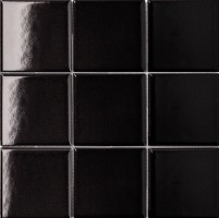 Мозаика Starmosaic Homework Black Glossy 9.7x9.7 30x30