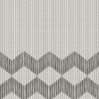 Керамогранит Mutina Tape Zigzag Half White 20.5x20.5 RETA17