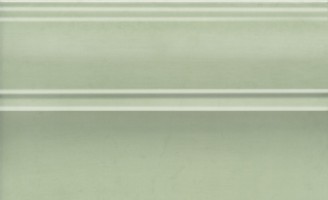 Плинтус Kerama Marazzi Левада зеленый светлый глянцевый 15x25 FMB027
